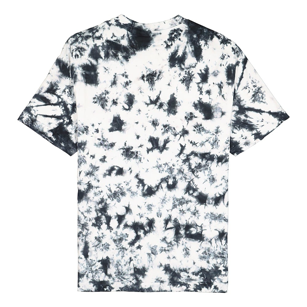 Wasted Paris Marble Dye Tee Nebula Black T-Shirts Material | Overkill