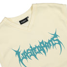 Wasted Paris Mortem Fleece Vest Vanilla Sweater Vests Close-up | Overkill