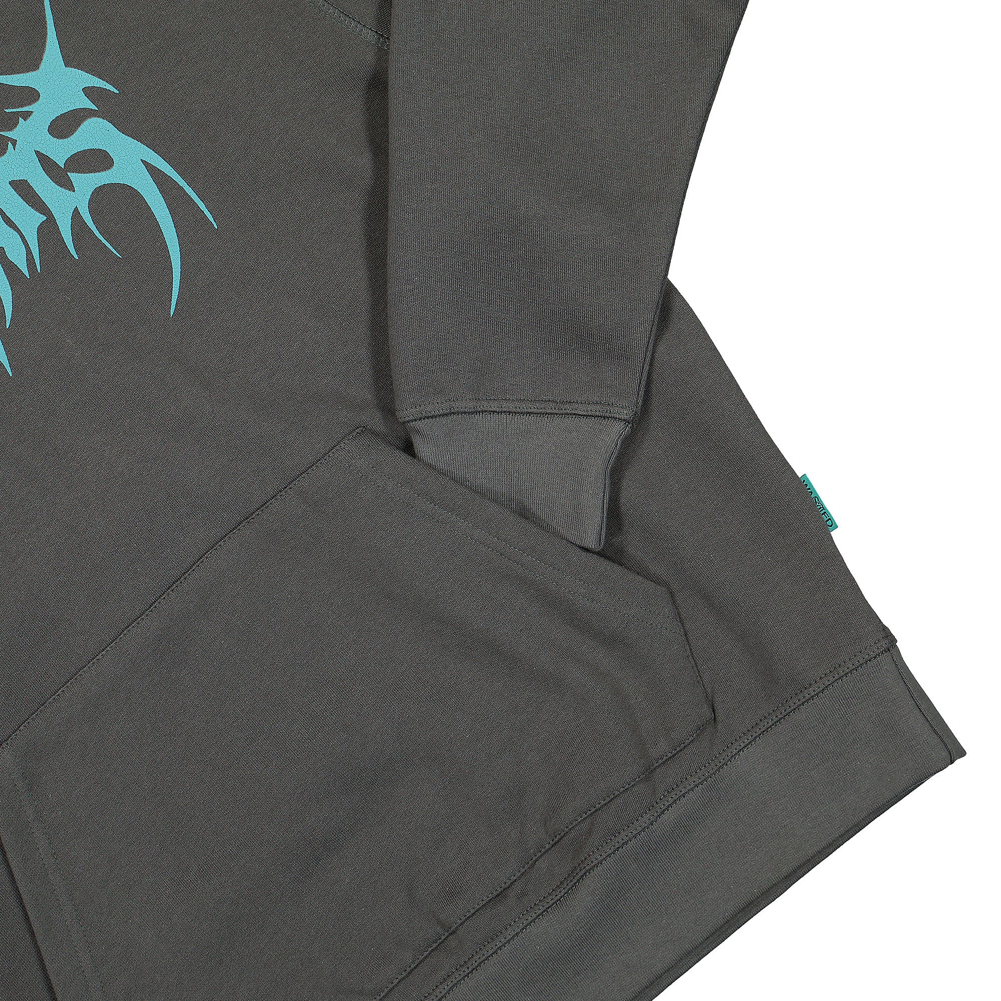 Wasted Paris Mortem Hoodie Charcoal Hoodies Detailfoto | Overkill