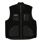 Wasted Paris Mountain Reversible Sherpa Vest Black Vests WPMRSV | Overkill