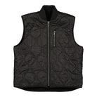 Wasted Paris Mountain Reversible Sherpa Vest Black Vests Close-up | Overkill