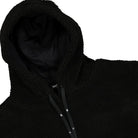 Wasted Paris Mountain Sherpa Hoodie Black Hoodies Close-up | Overkill