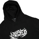 Wasted Paris Nebula Knit Hoodie Black Hoodies Close-up | Overkill