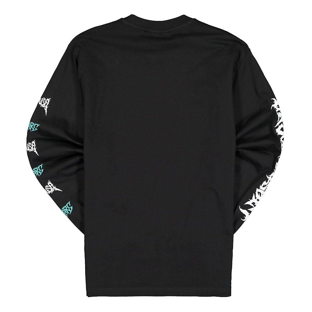 Wasted Paris Nebula Longsleeve Tee Black Longsleeves Material | Overkill