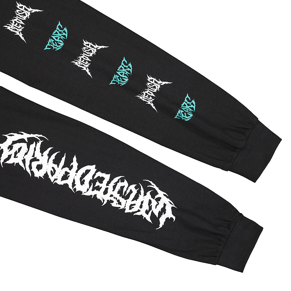 Wasted Paris Nebula Longsleeve Tee Black Longsleeves Detail view 1 | Overkill