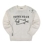 Wasted Paris Surrender Destroy Sweater Faded White Sweatshirts WPSDS | Overkill