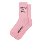 Wasted Paris Skull Hell Socks Sour Pink Socks WPSHS | Overkill
