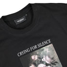 Wasted Paris Silence Tee Black T-Shirts Close-up | Overkill