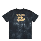 Wasted Paris Sorry Marble Dye T-Shirt Black / Light Grey T-Shirts Close-up | Overkill