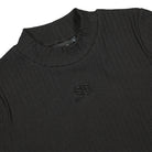 Wasted Paris Wmns Lena Funnel Top Black T-Shirts Close-up | Overkill