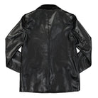 Wasted Paris Wmns Lula Monogram Faux Leather Jacket Black Jackets Material | Overkill