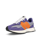 New Balance ws 327 cb Purple-Orange Sneakers  Close Up | Overkill