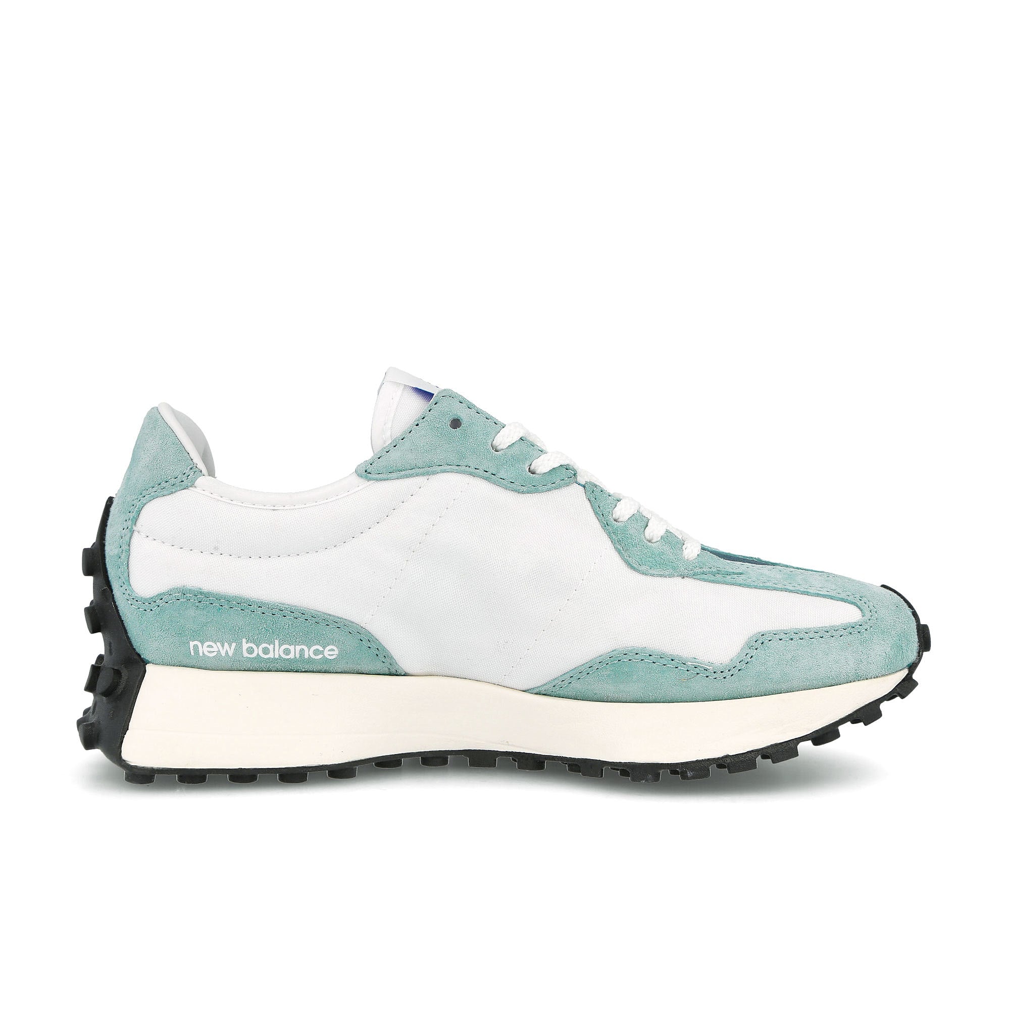 New Balance ws 327 le1 Green / White   Material | Overkill