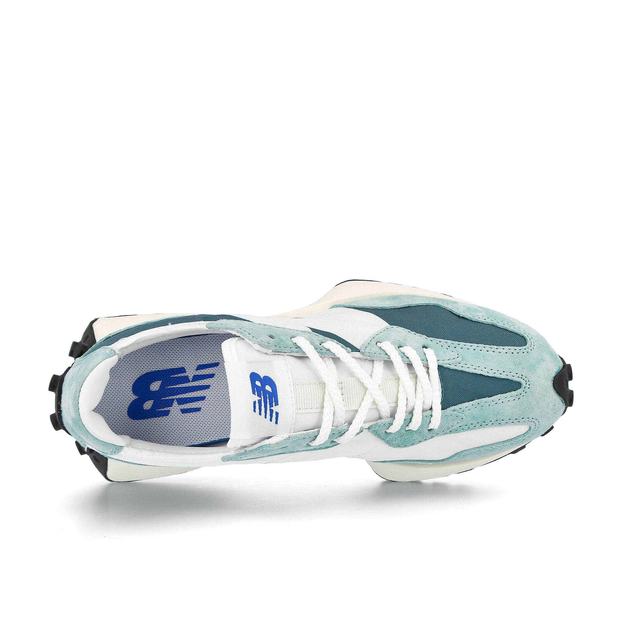 New Balance ws 327 le1 Green / White  Detail view 1 | Overkill