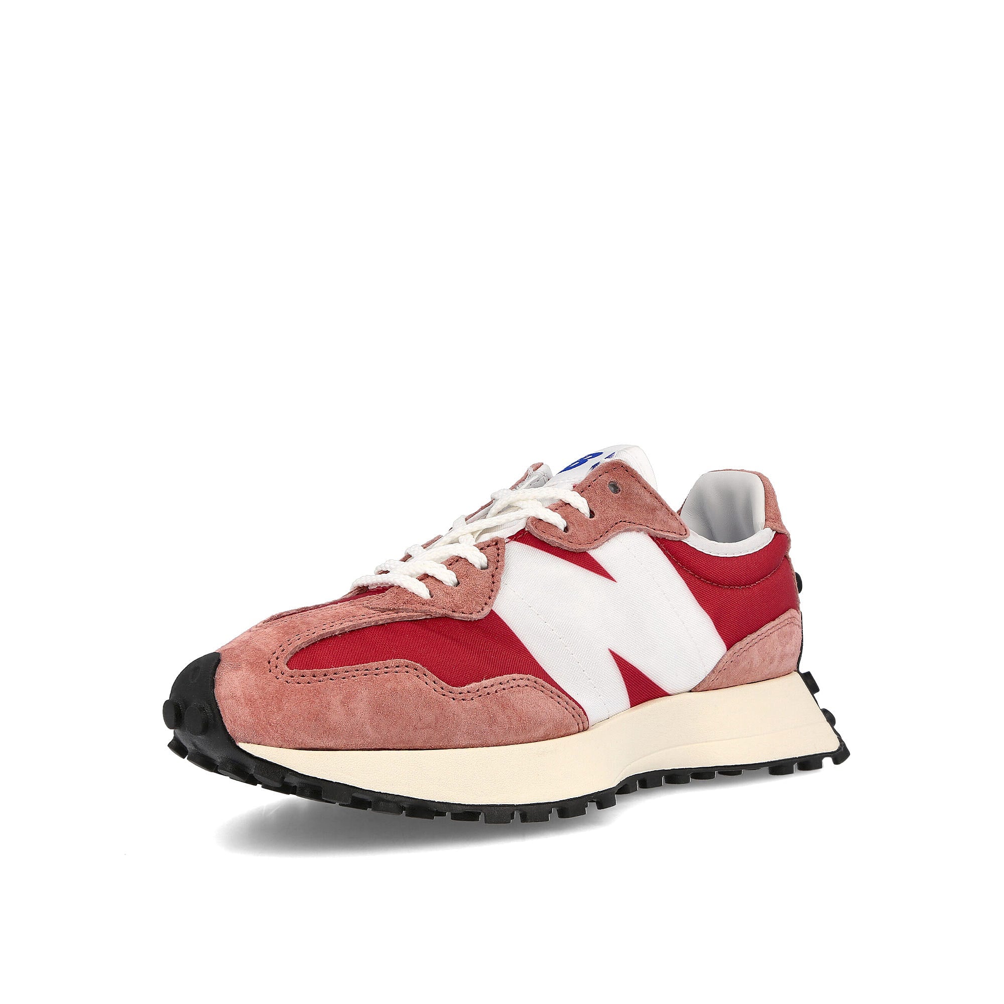 New Balance ws 327 lj1 White-Pink Sneakers  Close Up | Overkill