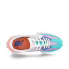 New Balance ws 327 pa Dark Violet Glow / Summer Jade  Detail view 1 | Overkill