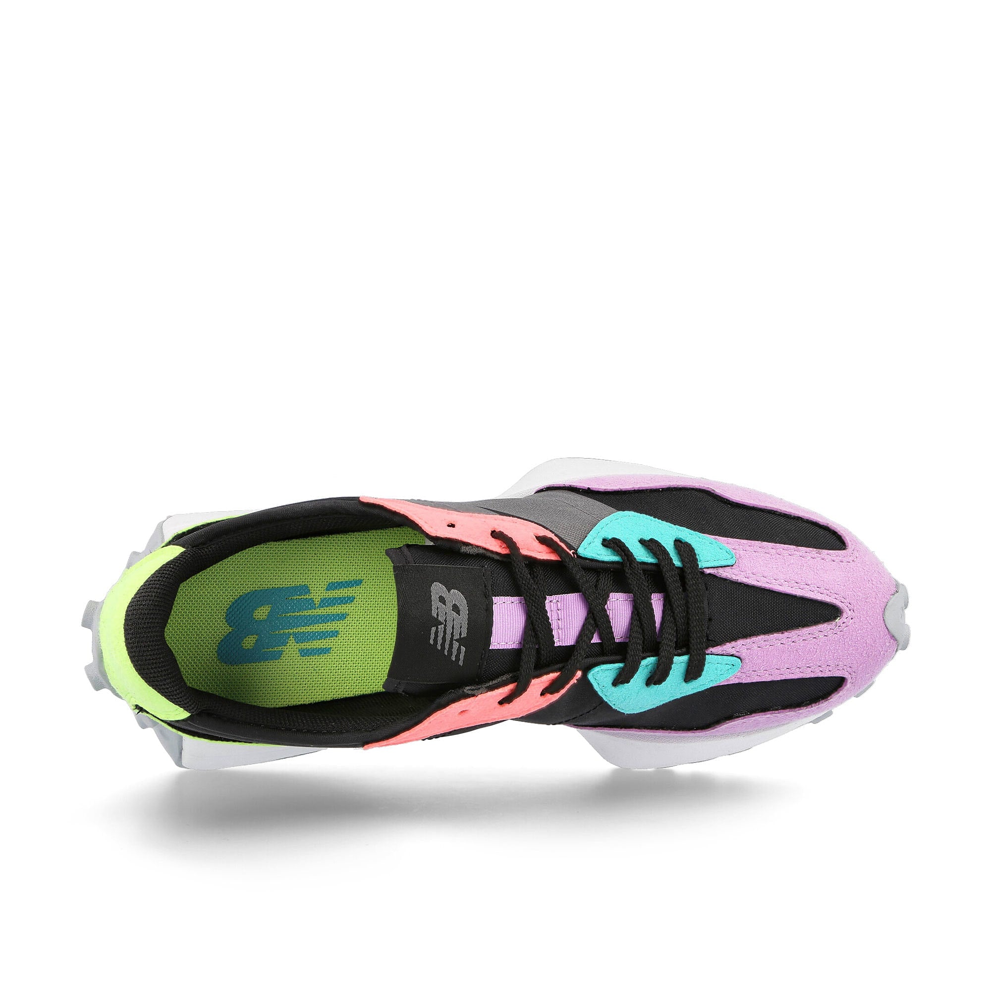 New Balance ws 327 pb Black / Dark Violet  Detail view 1 | Overkill