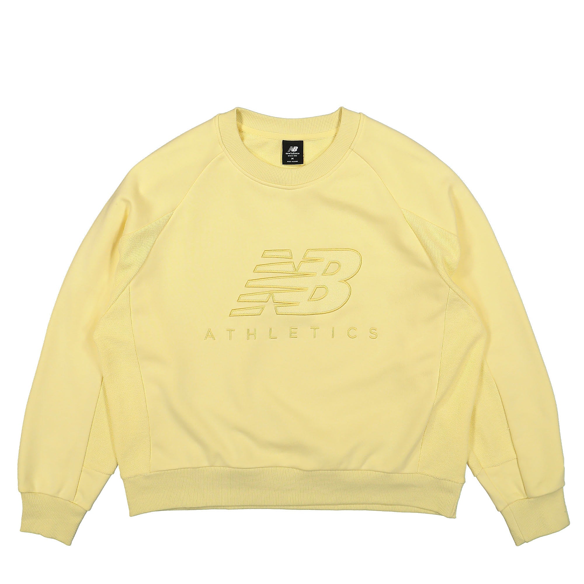 New Balance Athletics Crew Maize Sweatshirts WT23501 | Overkill