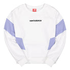 New Balance Athletics Classic LS Fleece Top White Longsleeves WT93502WT / 739410-50-3 | Overkill