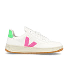 Veja v-12 b-mesh White / Sari / Absinthe   Material | Overkill