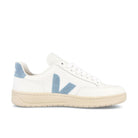 Veja w v-12 leather White-Blue Sneakers  Silhouette | Overkill