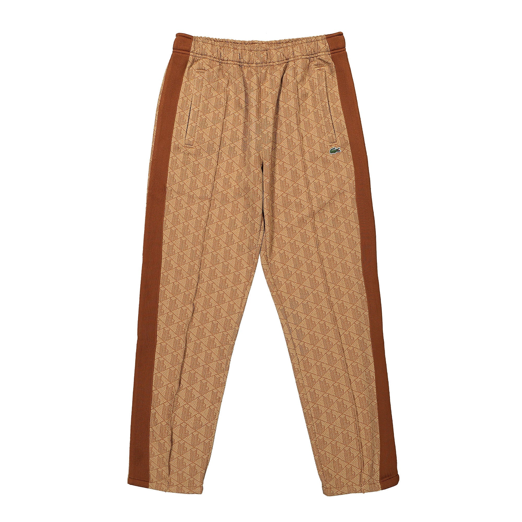 Lacoste Monogram Print Trackpant Viennese / Liquor Sweat & Track Pants XH0071-00 ZWM | Overkill