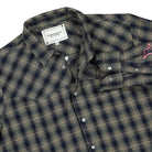 Youths In Balaclava Flower Western Shirt Plaid Blue Shirts Close-up | Overkill
