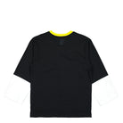 Youths In Balaclava Signature Long Sleeve Tee Black / White T-Shirts Material | Overkill
