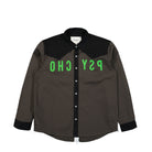 Youths In Balaclava Psycho Western Shirt Dark Grey Shirts YOU06B102 | Overkill