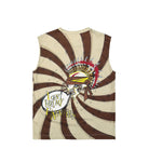 Youths In Balaclava Drrrt Sleeveless T-Shirt Brown T-Shirts Close-up | Overkill