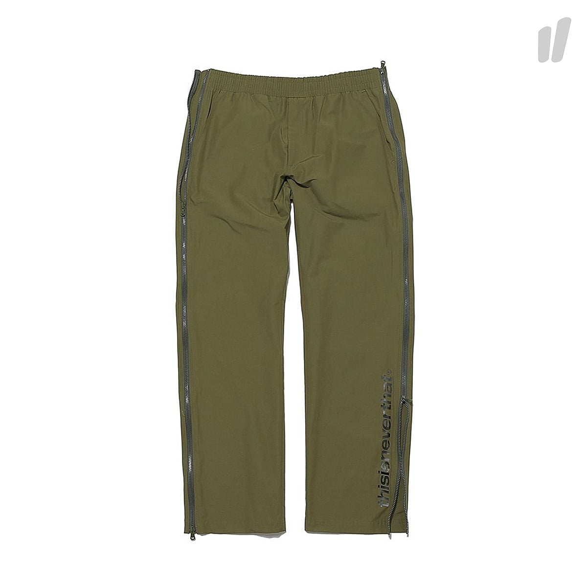 thisisneverthat Zip Track Pant Olive Sweat & Track Pants TN17FBT011OV | Overkill